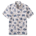 Men's Ocean Coast short sleeve Hawaiian button-down shirt