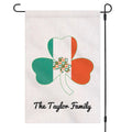 St. Patricks Day Personalized Custom Garden Flag H167