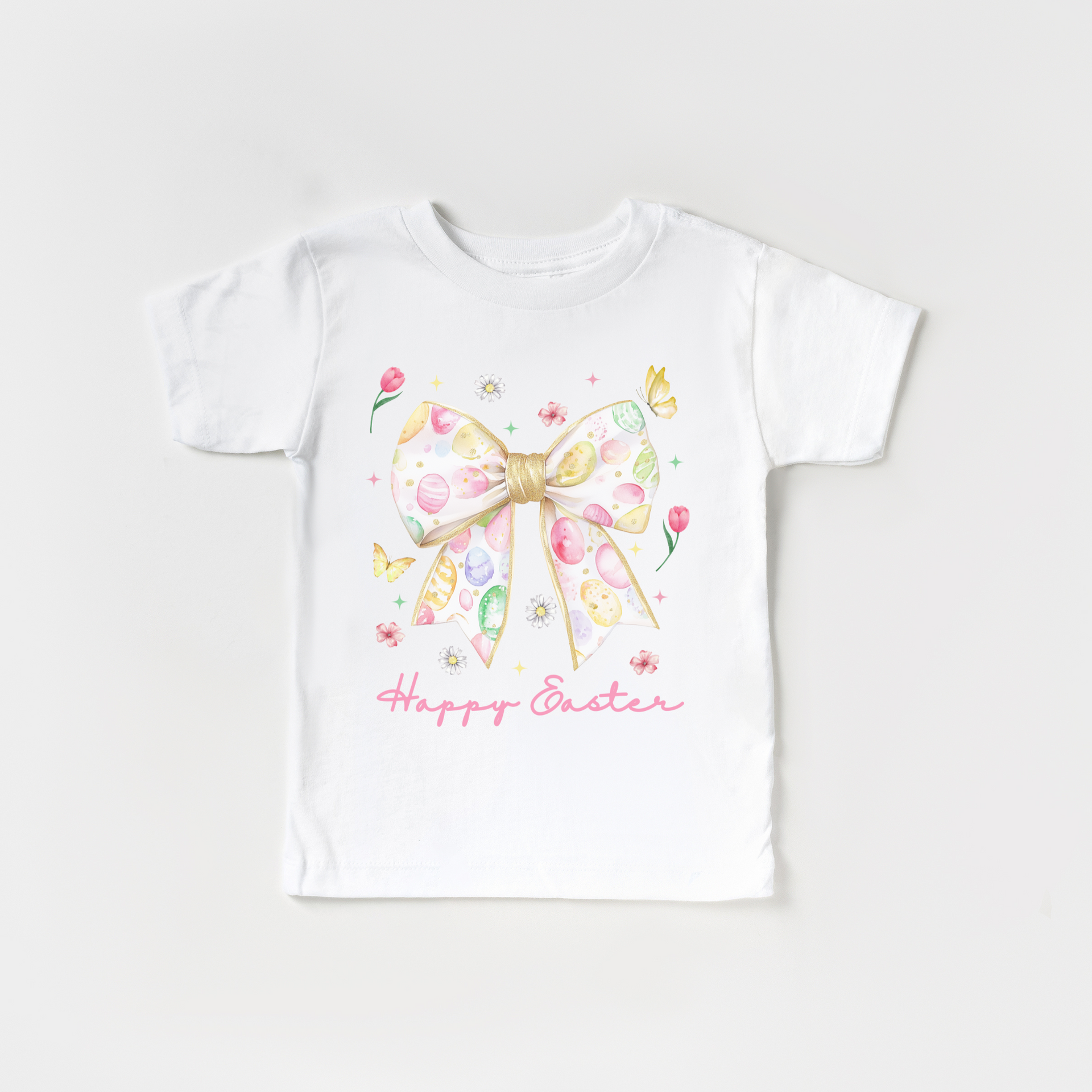 Happy Easter Coquette Bow