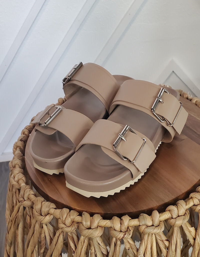 Rouge 2 Strap Sandals - Comfortable Everyday Open Toe Footwear