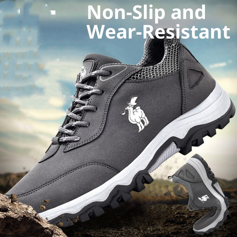 Men's ultralight sports jogging shoes in grey