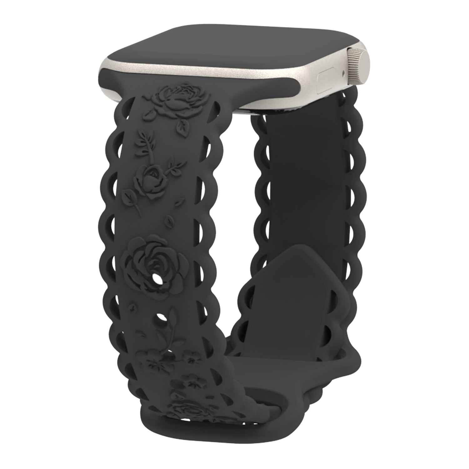 Rose Silicone Band