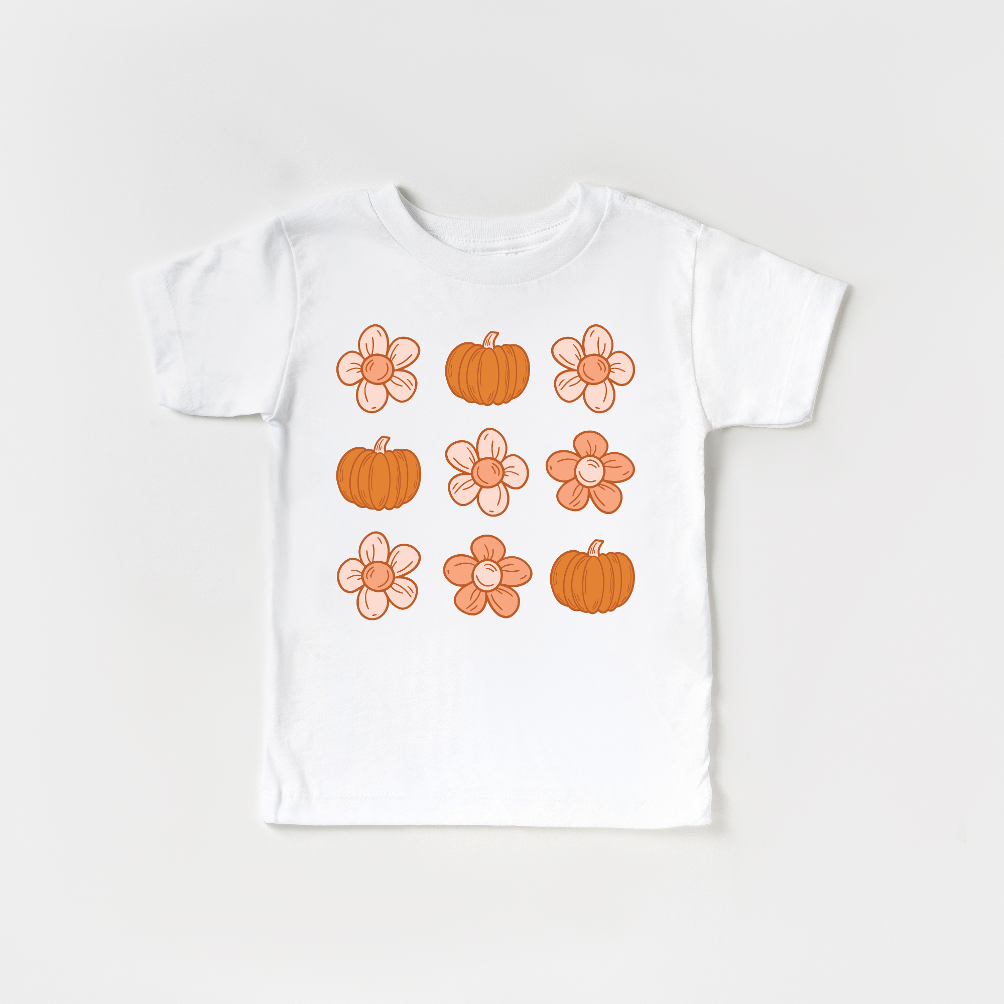 Pumpkins and Flowers