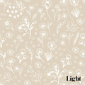 Sophia Floral Removable Wallpaper in Dusty-Rose and White