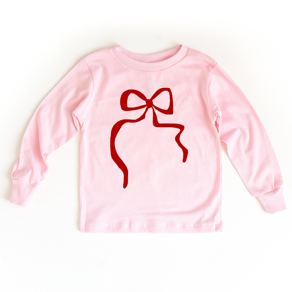 Red Coquette Bow