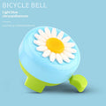 Daisy flower patterned bicycle bell for kids bikes and scooters