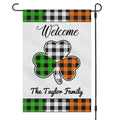 Welcome St. Patricks Day Personalized Custom Garden Flag H172