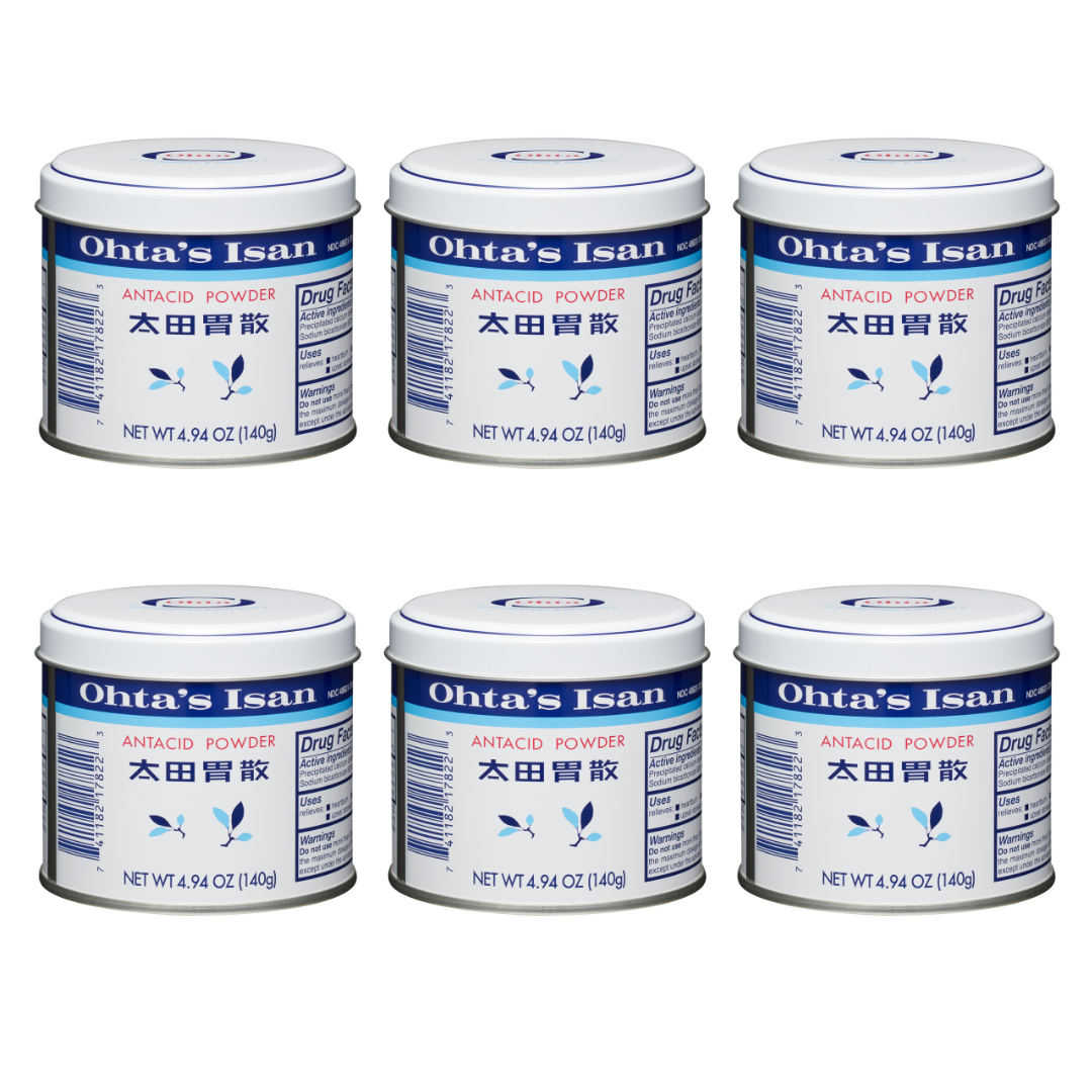 Ohta's Isan Antacid Herbal Powder 140g large can
