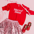 Merry Babe Sweatshirt