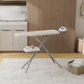 Full Size Foldable Ironing Board with Clothes Rack