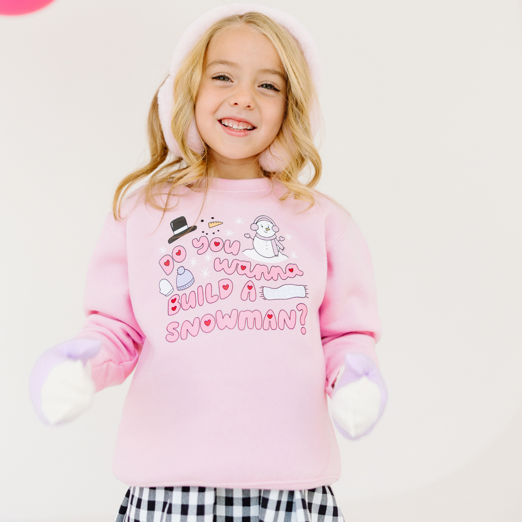 Do you wanna build a snowman sweater