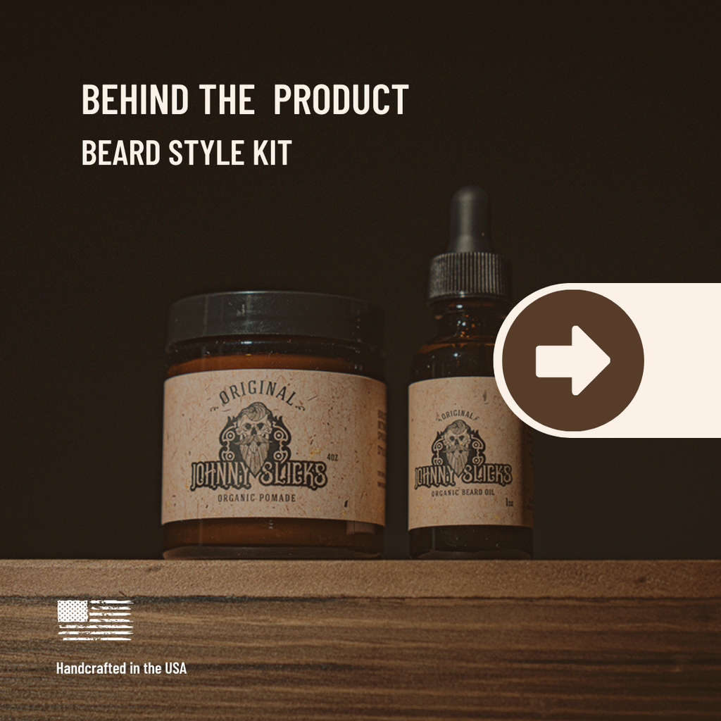 Organic Beard and Hair Styling Grooming Kit - Image 2