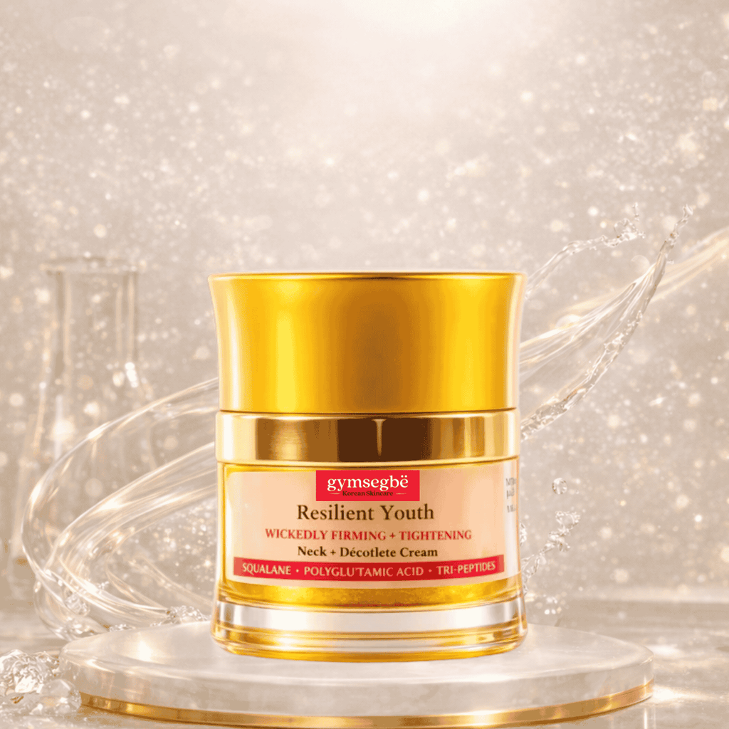 Resilient Youth Neck & Décolleté Cream in luxury packaging