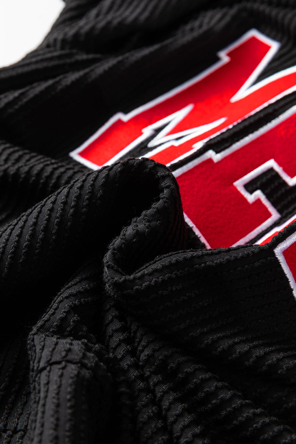 Black MERRY Corded Long Sleeve Top & Pants Set