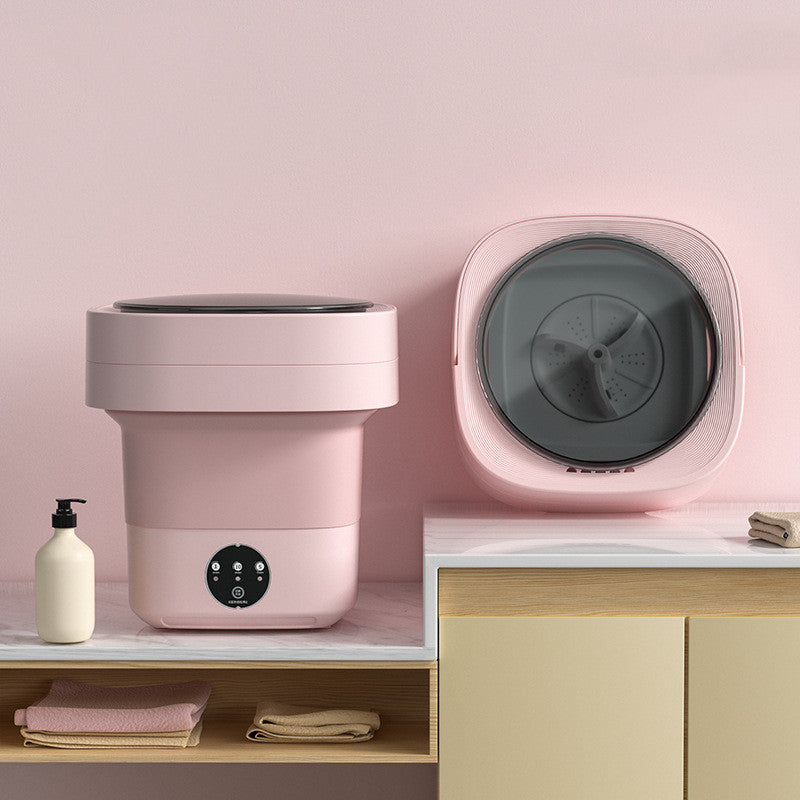 Portable Foldable Washing Machine for Underwear Socks & Delicates