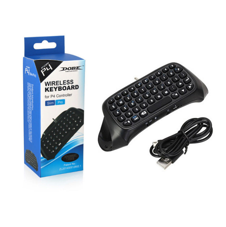 Wireless Bluetooth Keyboard for PS4 Controller