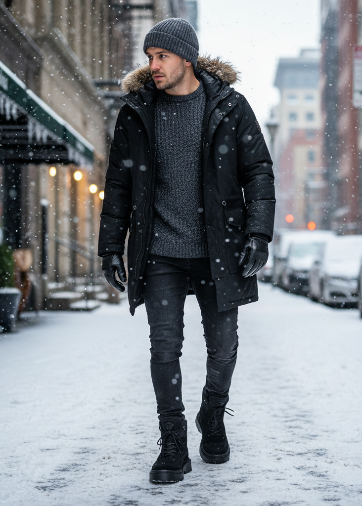 Men's Monaco All Black Boots