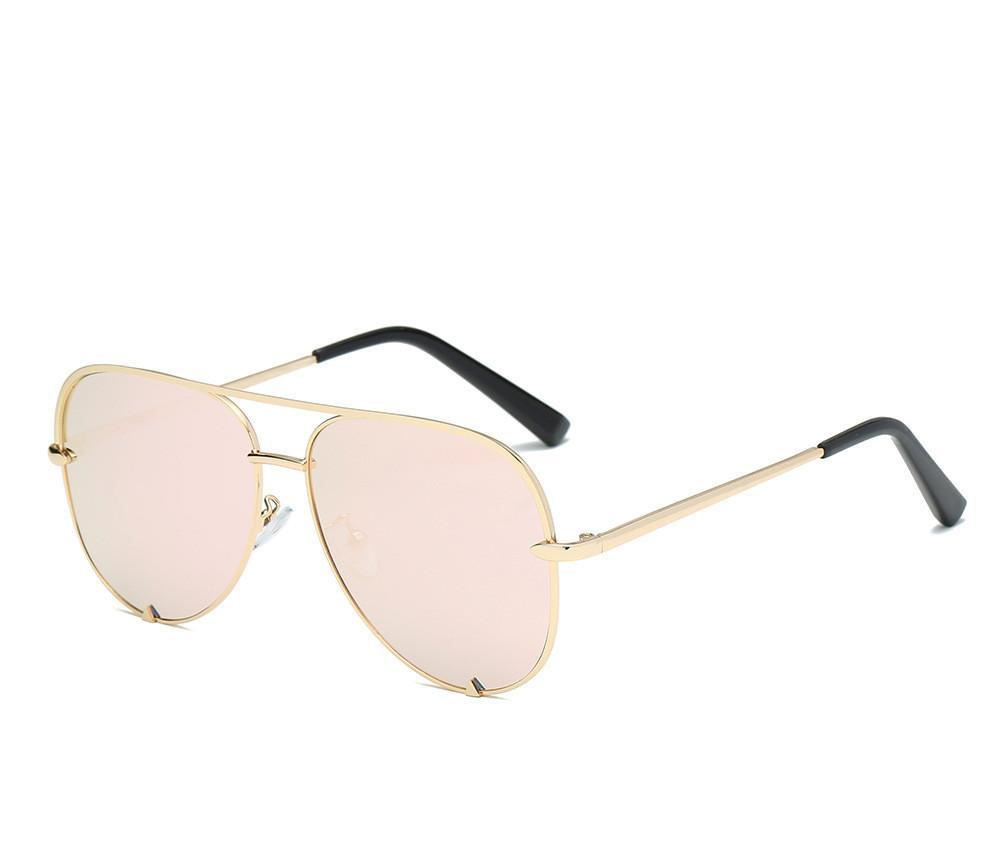 Vintage Round Metal Polarized Sunglasses with UV400 Protection