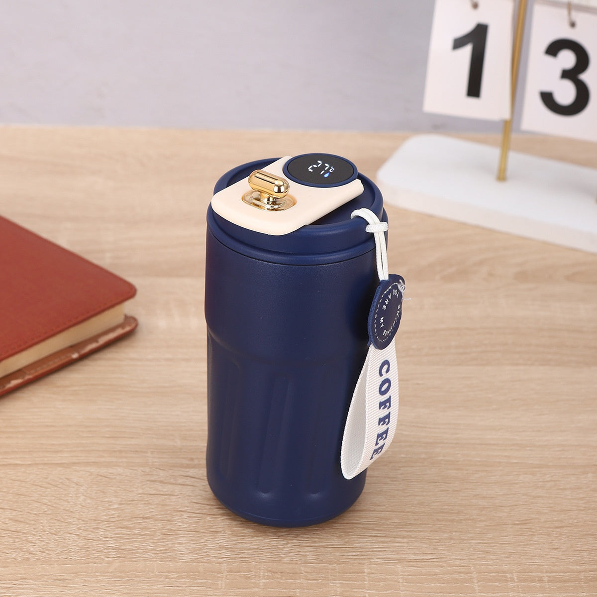 450ml Smart Digital Stainless Steel Thermal Insulated Coffee Mug