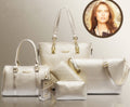 Fashionable Women's Handbag Set - 6 Pieces (2018)