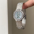 Elegant Personality Trend Mild Luxury Retro Rhinestone Quartz Watch