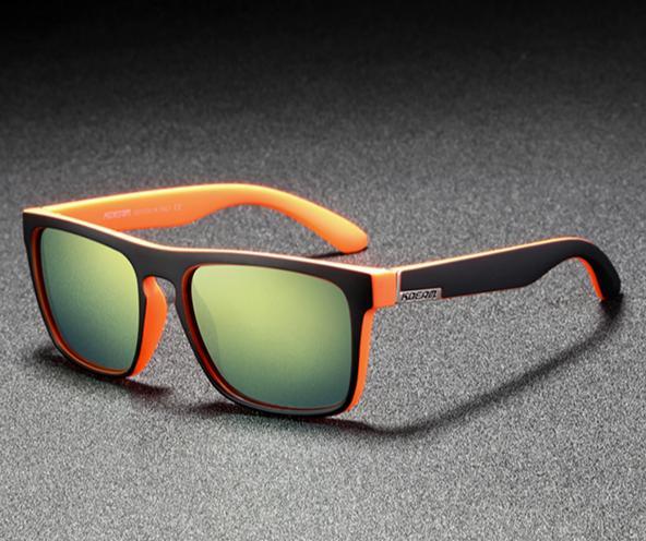 Square Mirror Polarized Sport Sunglasses UV400 Ultralight