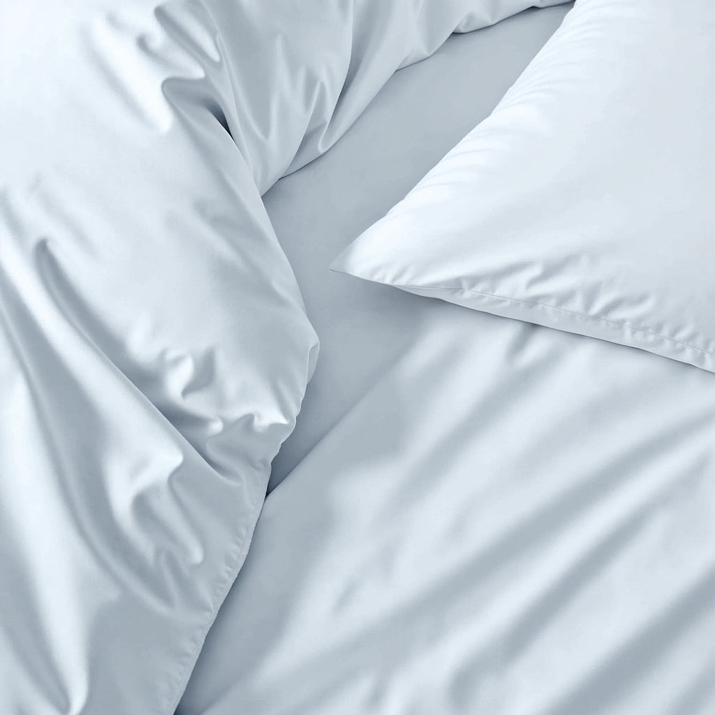 Australian Cotton Sateen Duvet Cover in Stripe and Solid - Image 28