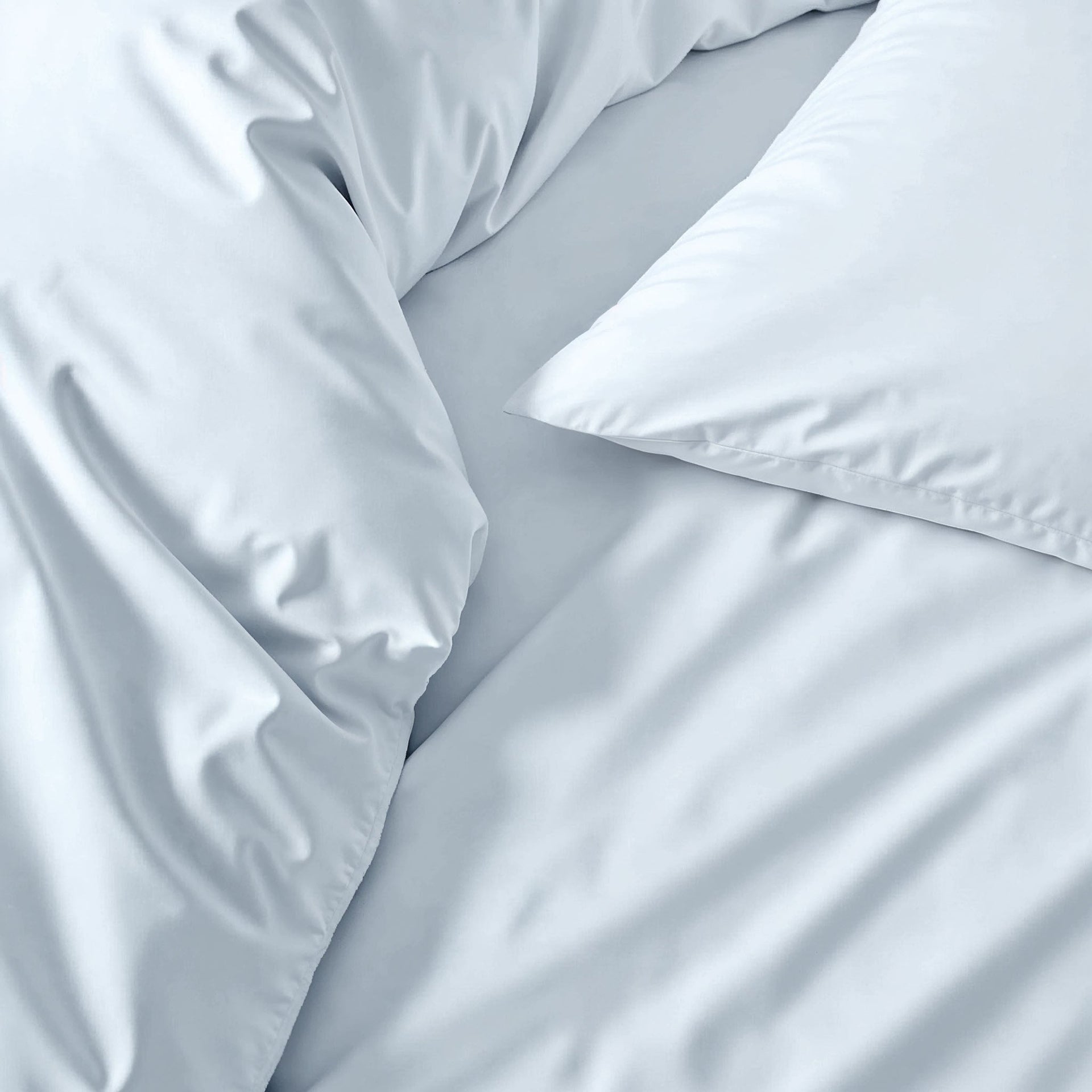 Australian Cotton Sateen Duvet Cover in Stripe and Solid - Image 28