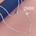 Silver-plated NK Chain Mens Cuban-link Chain 11 Link Design