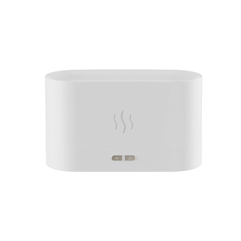 Modern LED Flame Aroma Diffuser & Ultrasonic Mist Humidifier