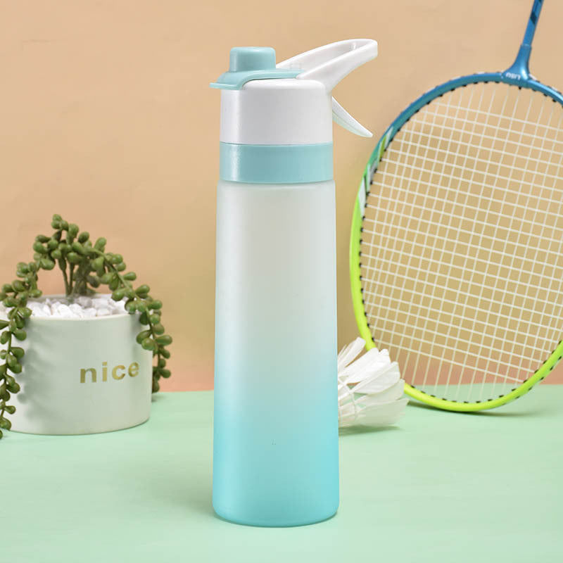 Large Capacity Spray Water Bottle for Sports Fitness and Travel