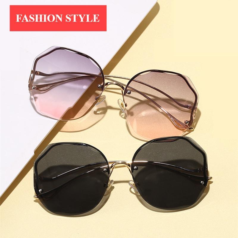 Kids Modern Hexagon Metal Sunglasses with UV400 Protection