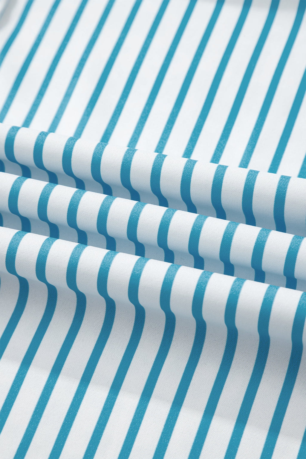 Leopard Patchwork Stripe Shirt Dress with Slits