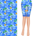 Sailing Away Shorts with Blue Lace Legging