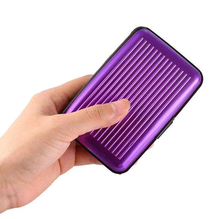 Aluminum Alloy Waterproof Anti-Magnetic Card Holder
