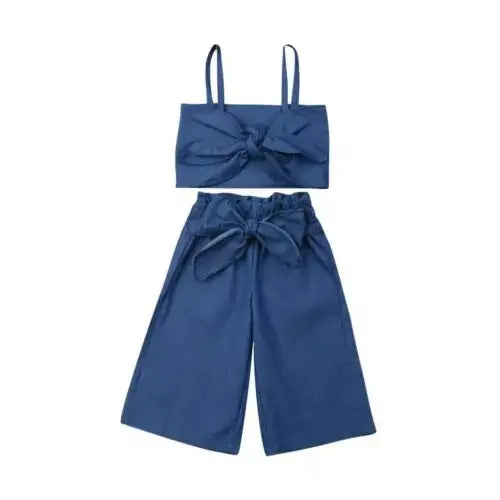Denim Women's Shirt Set (Shirt Outfit)