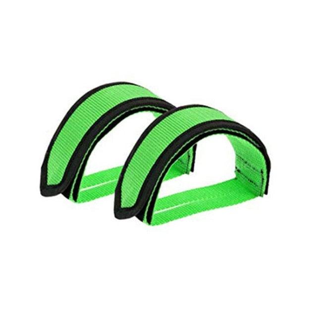 Universal Bicycle Pedal Straps, Adjustable Anti-Slip Toe Clips
