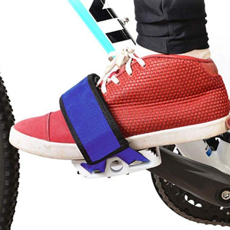 Universal Bicycle Pedal Straps, Adjustable Anti-Slip Toe Clips