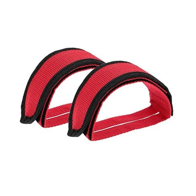 Universal Bicycle Pedal Straps, Adjustable Anti-Slip Toe Clips