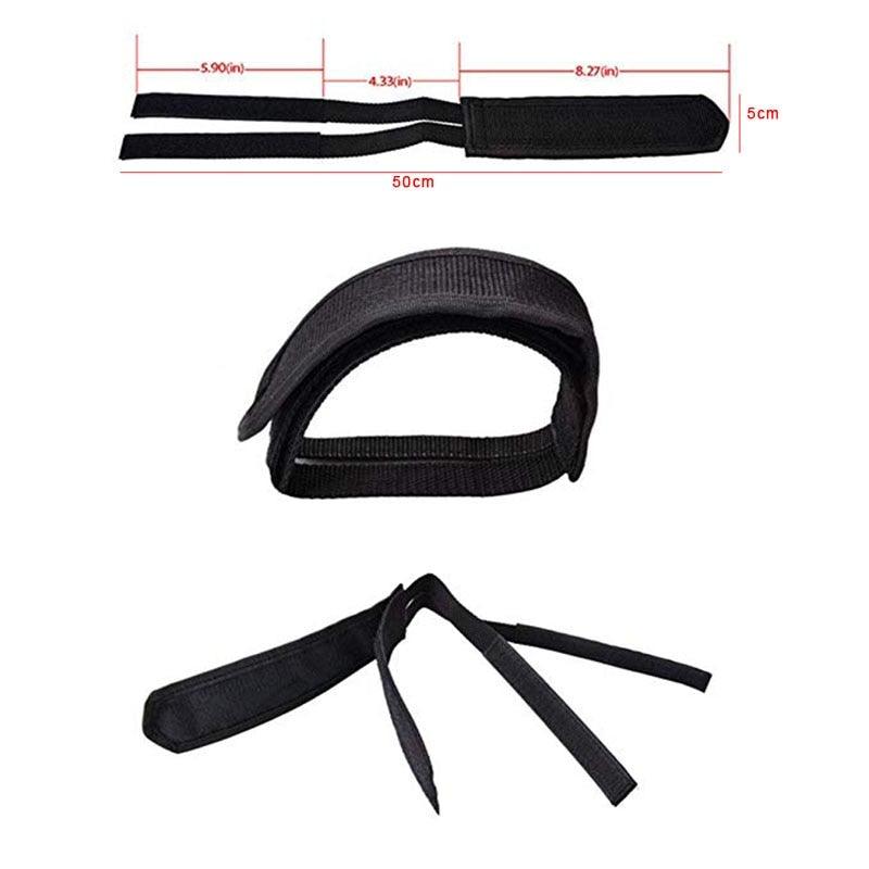 Universal Bicycle Pedal Straps, Adjustable Anti-Slip Toe Clips