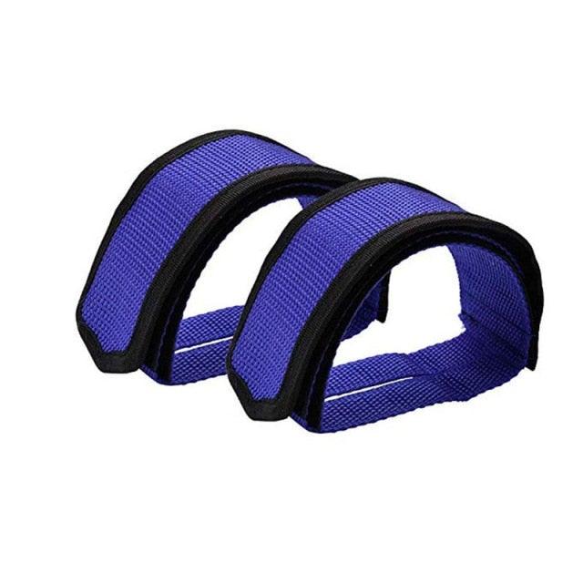 Universal Bicycle Pedal Straps, Adjustable Anti-Slip Toe Clips