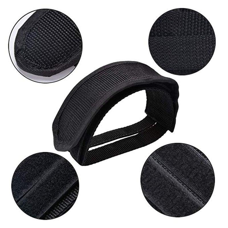 Universal Bicycle Pedal Straps, Adjustable Anti-Slip Toe Clips