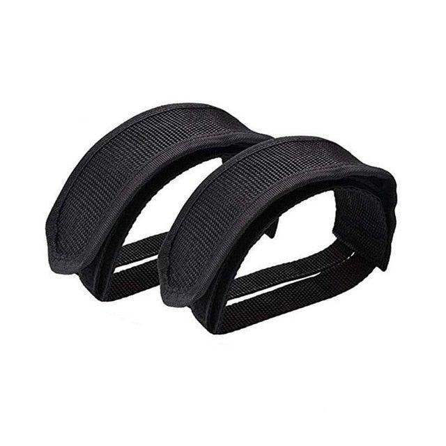 Universal Bicycle Pedal Straps, Adjustable Anti-Slip Toe Clips
