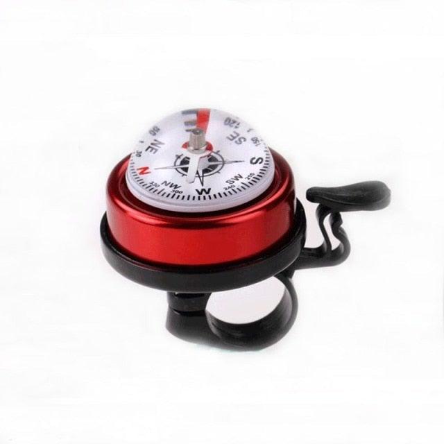 Aluminum Bicycle Handlebar Bell with Integrated Compass
