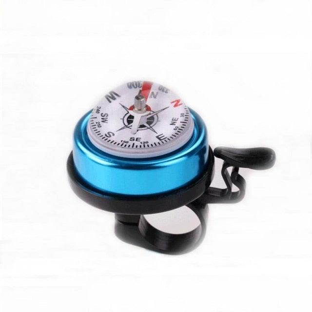 Aluminum Bicycle Handlebar Bell with Integrated Compass