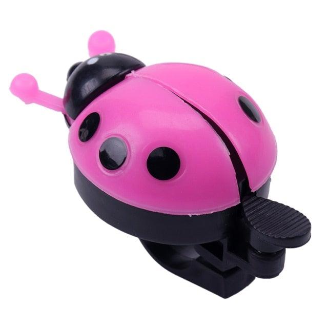 Cute Beetle Ladybug Bicycle Bell for Kids - Fun Cycling Horn