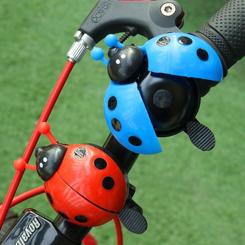Cute Beetle Ladybug Bicycle Bell for Kids - Fun Cycling Horn