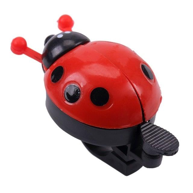 Cute Beetle Ladybug Bicycle Bell for Kids - Fun Cycling Horn
