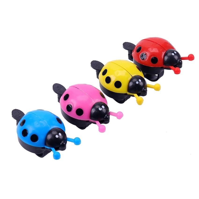 Cute Beetle Ladybug Bicycle Bell for Kids - Fun Cycling Horn