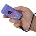 FIGHTSENSE Flashlight Stun Gun for Self Defense – Rechargeable Stun Gun for Women – Compact & Powerful Self Defense Flashlight (Purple)